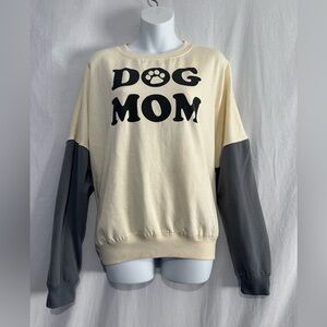 Unisex Modern Lux “Dog Mom” Sweatshirt – Size XL